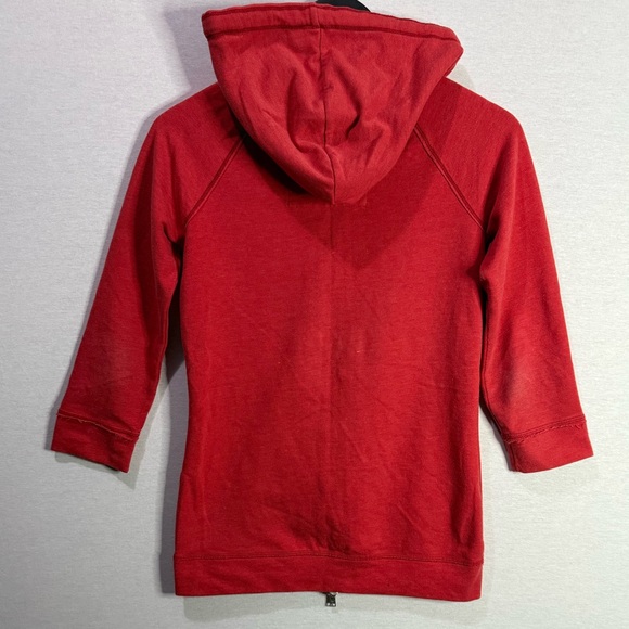 HOLLISTER Vintage Red Zip Up Hoodie - Picture 2 of 6